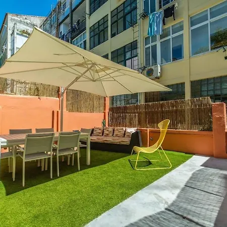 With Terrace 5 Minutes From Marques De Pombal *