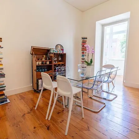 With Terrace 5 Minutes From Marques De Pombal דירה *